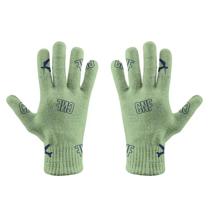Tancredo Neves International Airport (CNF) Gloves - Gloves - Full - Pattern - Light Green