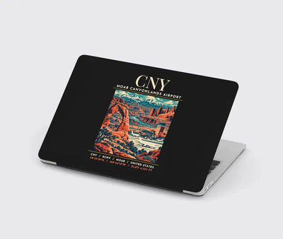 CNY - Poster - MacBook Case - Black