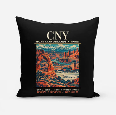 CNY - Poster - Pillow - Black