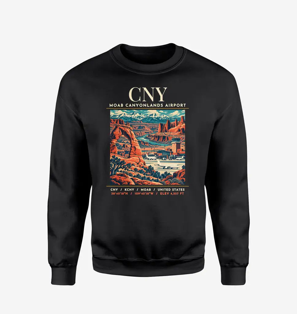 CNY - Poster - Sweatshirt - Black