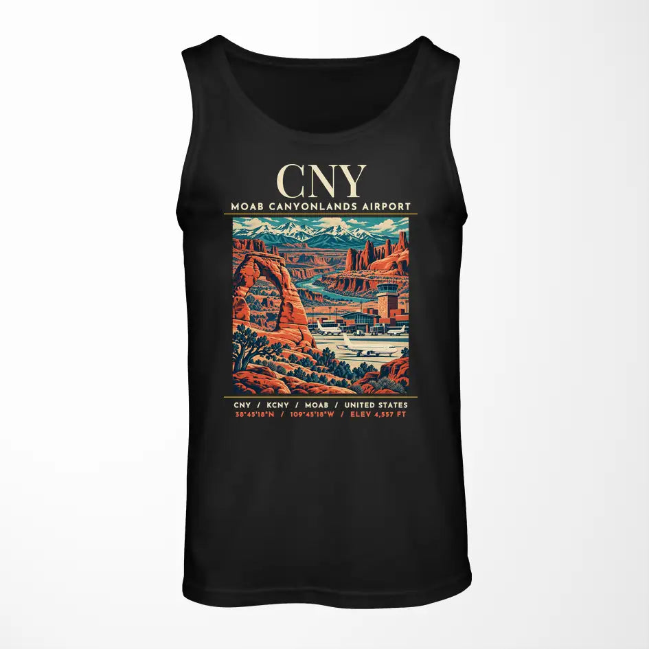 CNY - Poster - Tank Top - Black