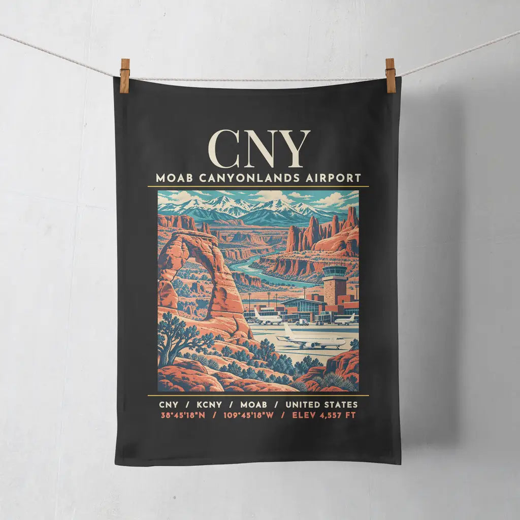 CNY - Poster - Towel - Black