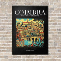 Thumbnail for COIMBRA - Poster - Canvas Framed - Black