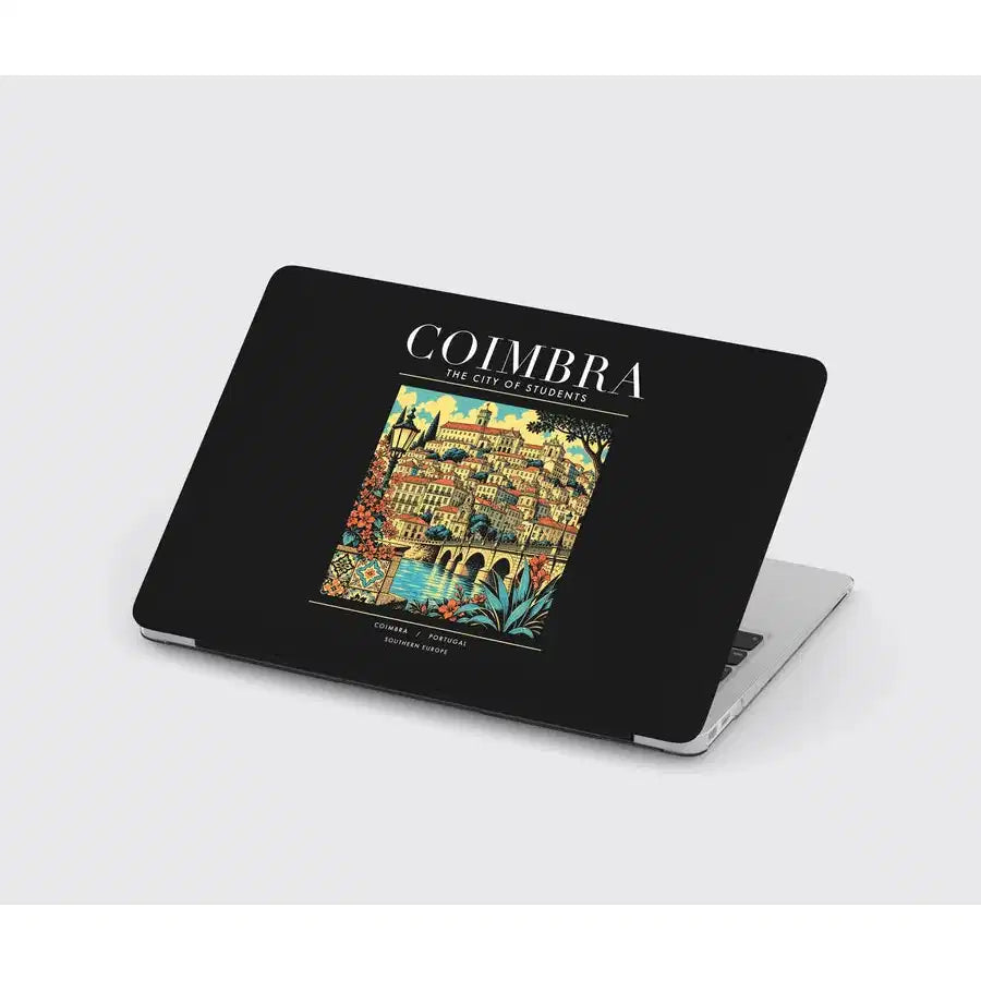 COIMBRA - Poster - MacBook Case - Black