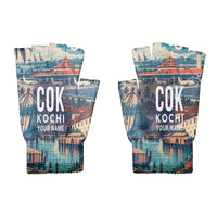 Thumbnail for Cochin International Airport Kochi (COK) Gloves - Gloves - Cut - 3D + Name