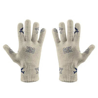 Thumbnail for Cochin International Airport Kochi (COK) Gloves - Gloves - Full - Pattern - Beige