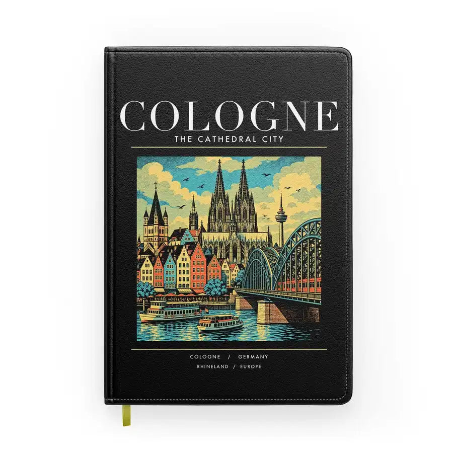 COLOGNE - Poster - Notebook - Black