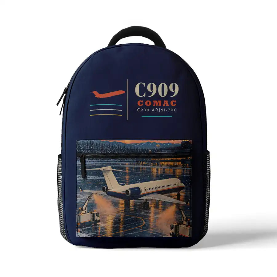 COMAC C909 ARJ21-700 - 3D Backpack - Dark Blue
