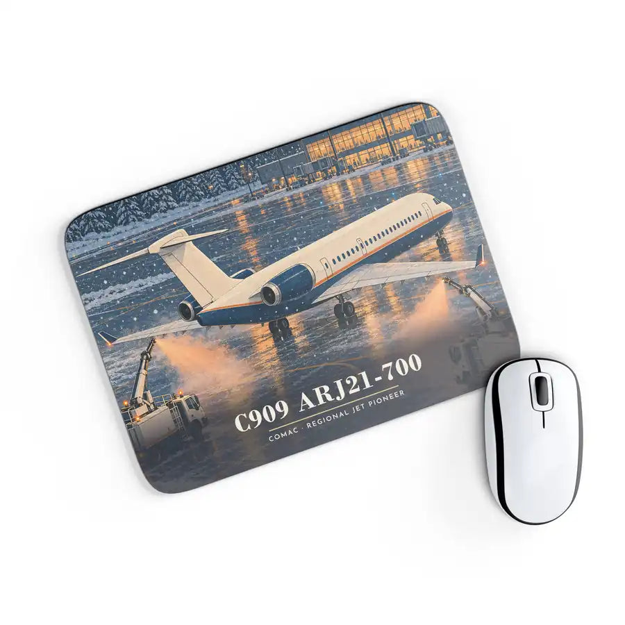 COMAC C909 ARJ21-700 - 3D - Mouse Pad - Full Print