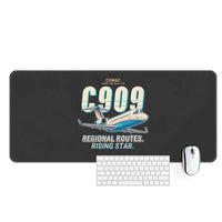 Thumbnail for COMAC C909 ARJ21-700 - Cartoon - Desk Mat - Black