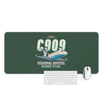 Thumbnail for COMAC C909 ARJ21-700 - Cartoon - Desk Mat - Dark Green