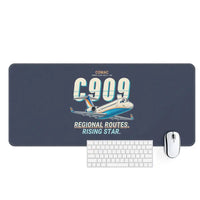 Thumbnail for COMAC C909 ARJ21-700 - Cartoon - Desk Mat - Navy Blue
