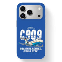 Thumbnail for COMAC C909 ARJ21-700 - Cartoon - MagSafe iPhone 17 Pro - Blue