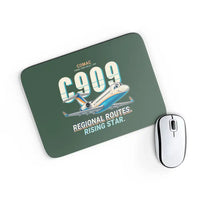 Thumbnail for COMAC C909 ARJ21-700 - Cartoon - Mouse Pad - Dark Green