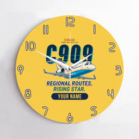 Thumbnail for COMAC C909 ARJ21-700 - Cartoon + Name - No Frame - Yellow