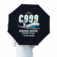 Thumbnail for COMAC C909 ARJ21-700 - Cartoon + Name - Umbrella