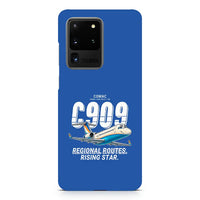 Thumbnail for COMAC C909 ARJ21-700 - Cartoon - Samsung Case - Blue
