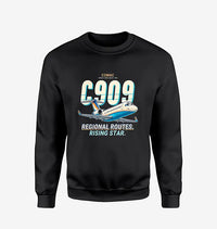 Thumbnail for COMAC C909 ARJ21-700 - Cartoon - Sweatshirt - Black