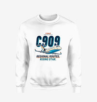 Thumbnail for COMAC C909 ARJ21-700 - Cartoon - Sweatshirt - White