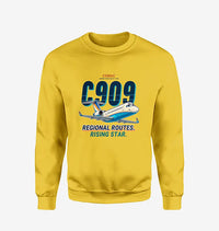 Thumbnail for COMAC C909 ARJ21-700 - Cartoon - Sweatshirt - Yellow