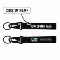 Thumbnail for COMAC C909 ARJ21-700 Hawk-Shaped Key Chains - Black - Original - Personalized