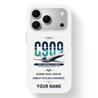 Thumbnail for COMAC C909 ARJ21-700 - Original + Name - MagSafe iPhone 17 Pro - White