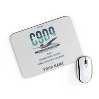 Thumbnail for COMAC C909 ARJ21-700 - Original + Name - Mouse Pad - Light Gray