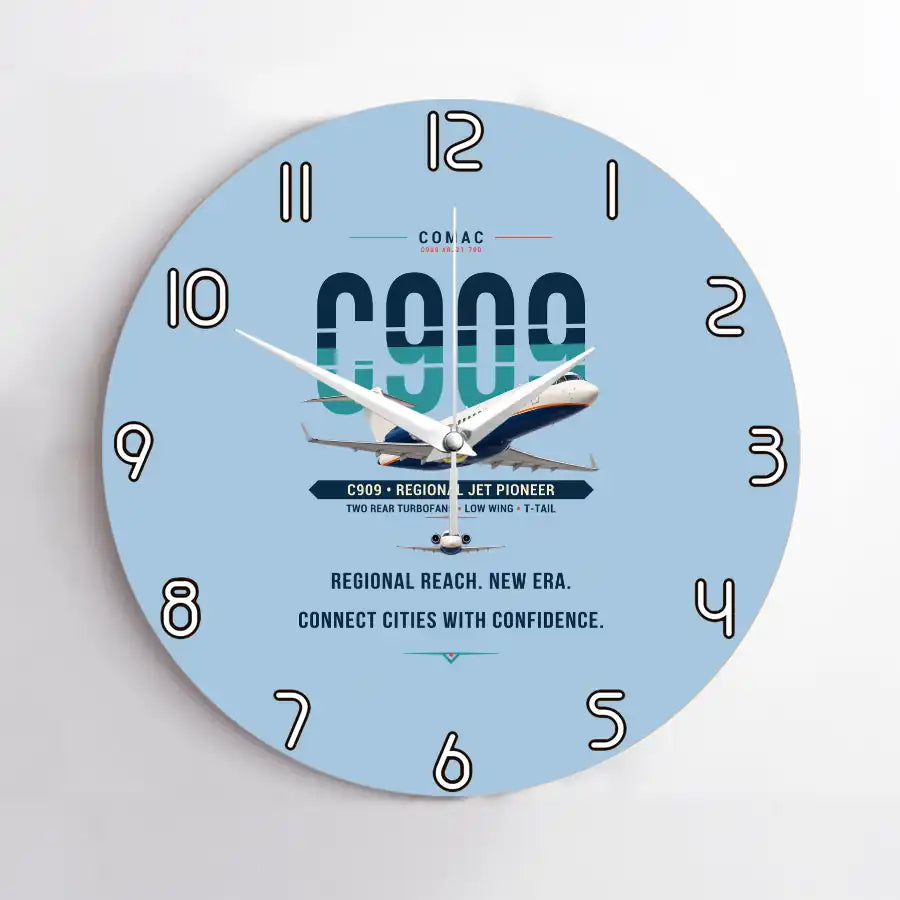 COMAC C909 ARJ21-700 - Original - No Frame - Light Blue