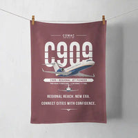 Thumbnail for COMAC C909 ARJ21-700 - Original - Towel - Dark Red