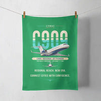 Thumbnail for COMAC C909 ARJ21-700 - Original - Towel - Green