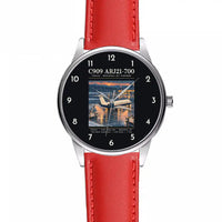 Thumbnail for COMAC C909 ARJ21-700 - Poster - Leather Strap - Red Leather Strap