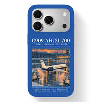 Thumbnail for COMAC C909 ARJ21-700 - Poster - MagSafe iPhone 17 Pro - Blue