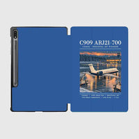 Thumbnail for COMAC C909 ARJ21-700 - Poster - Samsung Tablet - Blue