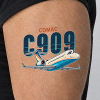 Thumbnail for COMAC C909 ARJ21-700 - Tattoo - Cartoon - Man