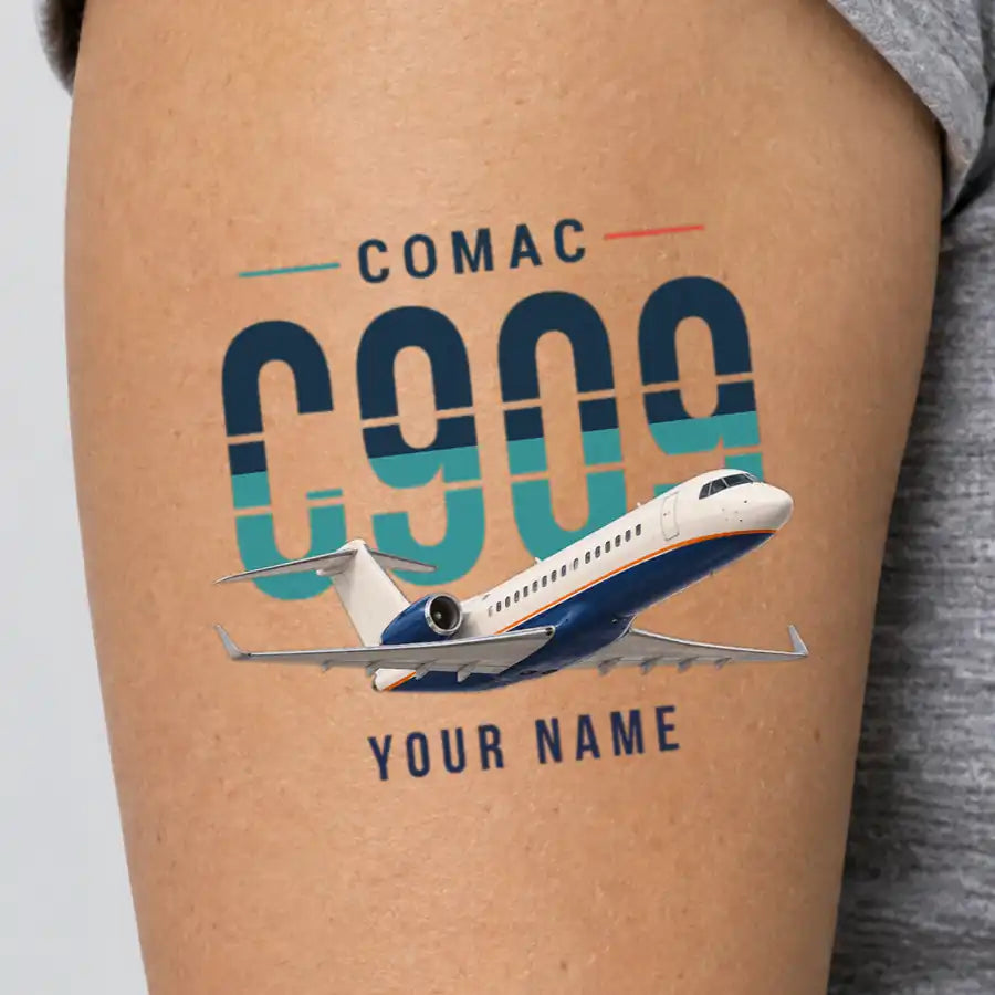 COMAC C909 ARJ21-700 - Tattoo - Original + Name