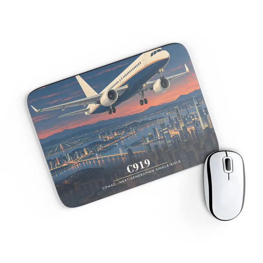 COMAC C919 - 3D - Mouse Pad - Full Print