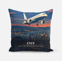 Thumbnail for COMAC C919 - 3D - Pillow - Full Print
