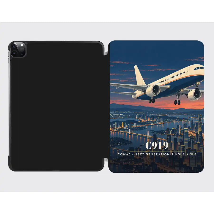 COMAC C919 - 3D - iPad Case - Black