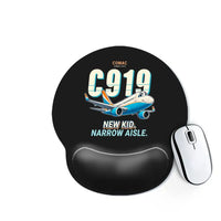 Thumbnail for COMAC C919 - Cartoon - Ergonomic Mouse Pad - Black