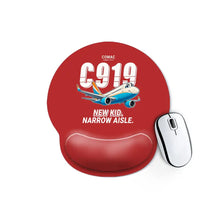 Thumbnail for COMAC C919 - Cartoon - Ergonomic Mouse Pad - Red