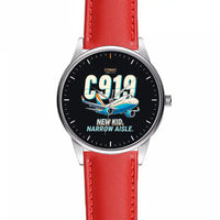 Thumbnail for COMAC C919 - Cartoon - Leather Strap - Red Leather Strap