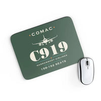 Thumbnail for COMAC C919 - Heritage - Mouse Pad - Dark Green