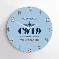 Thumbnail for COMAC C919 - Heritage + Name - No Frame - Light Blue