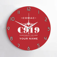 Thumbnail for COMAC C919 - Heritage + Name - No Frame - Red