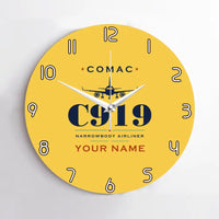 Thumbnail for COMAC C919 - Heritage + Name - No Frame - Yellow