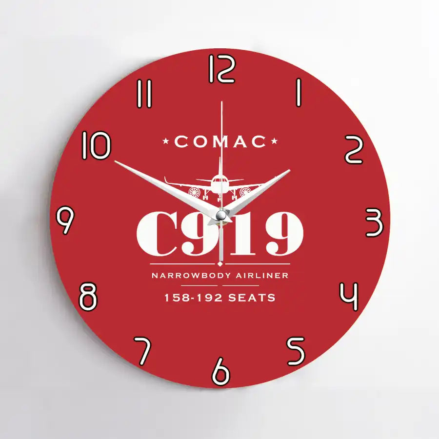 COMAC C919 - Heritage - No Frame - Red