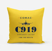 Thumbnail for COMAC C919 - Heritage - Pillow - Yellow