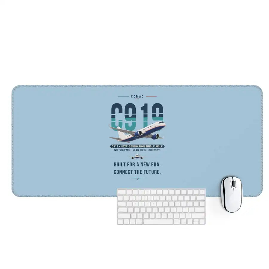 COMAC C919 - Original - Desk Mat - Light Blue