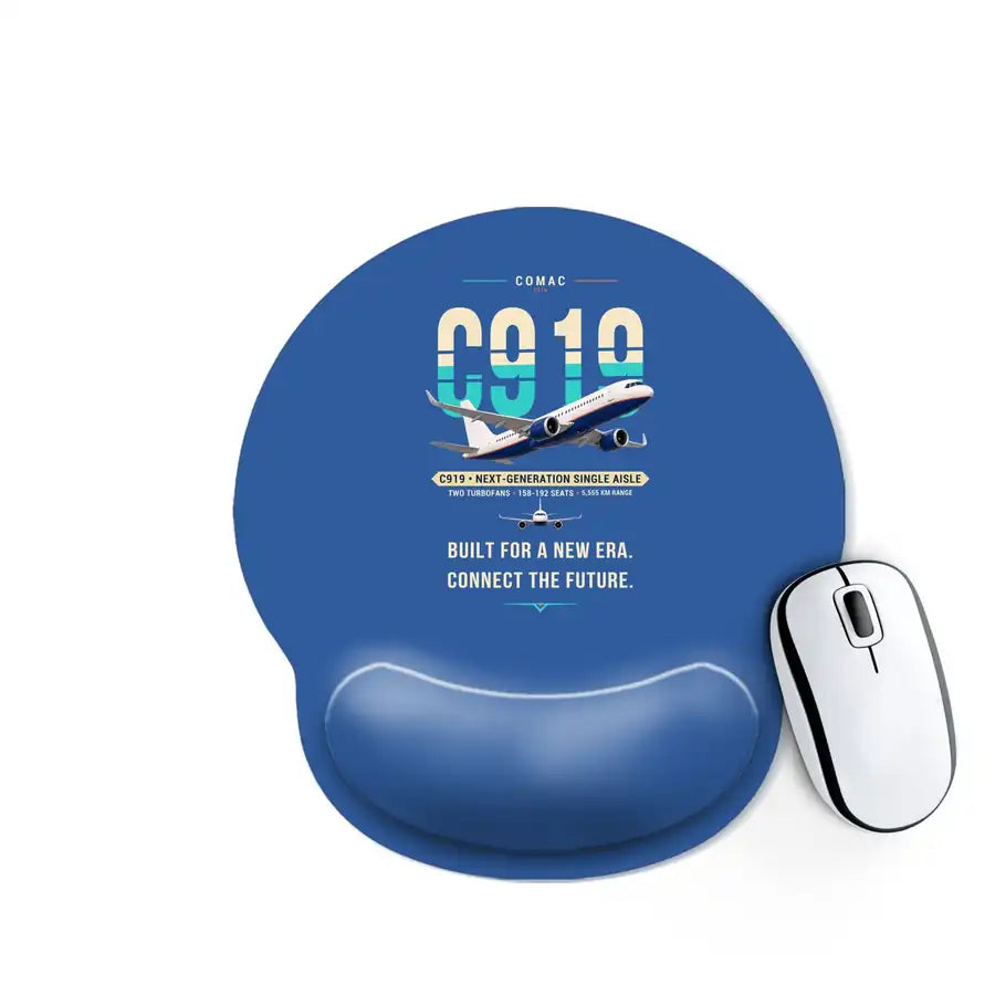 COMAC C919 - Original - Ergonomic Mouse Pad - Blue