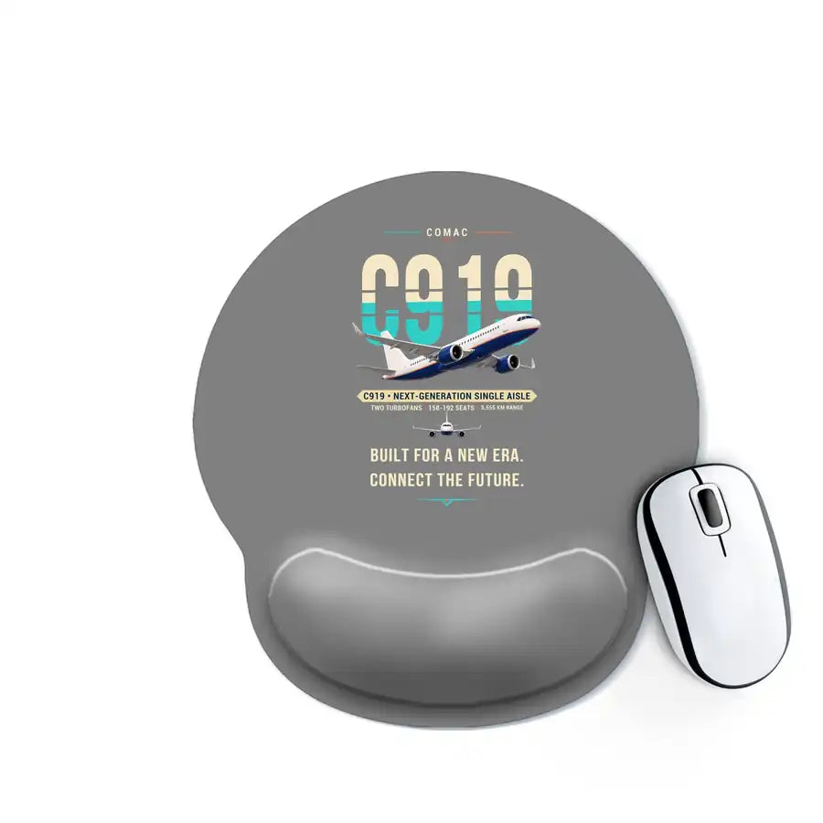 COMAC C919 - Original - Ergonomic Mouse Pad - Gray